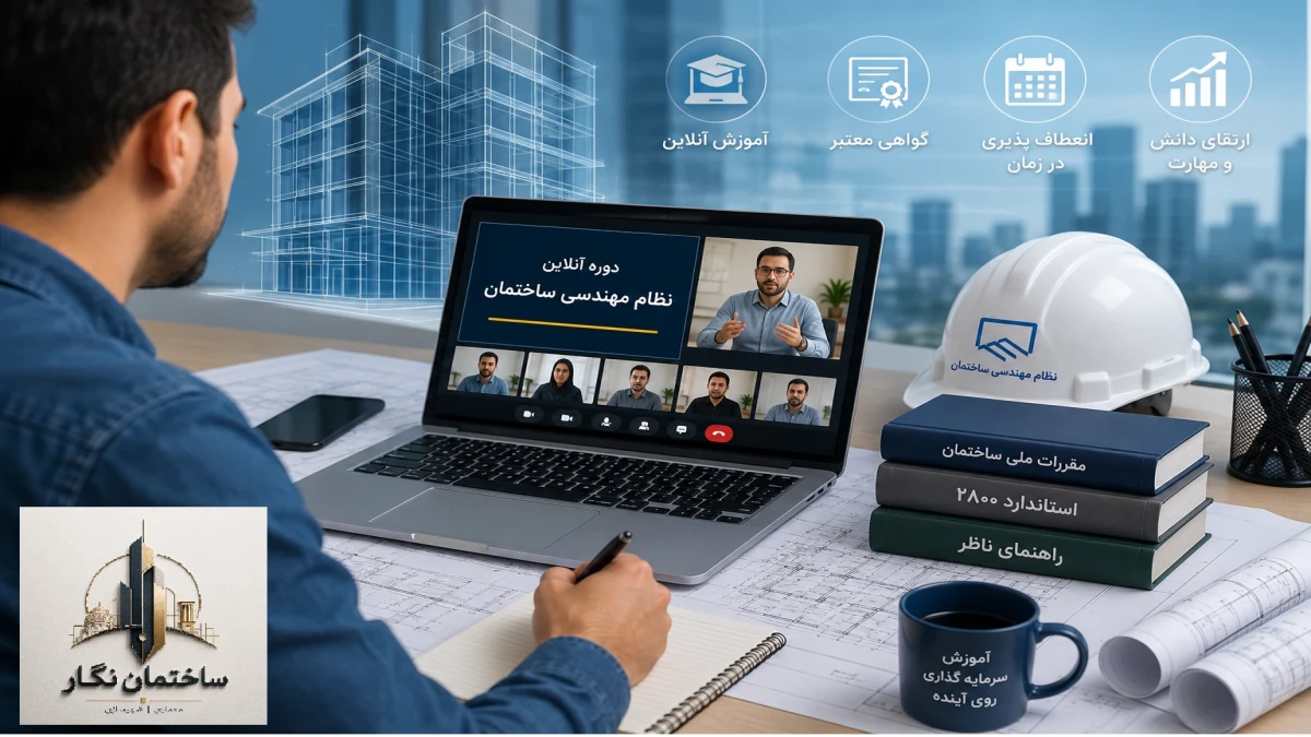 ثبت‌نام دوره‌های آنلاین نظام مهندسی آغاز شد؛ بانک جامع ساختمان نگار